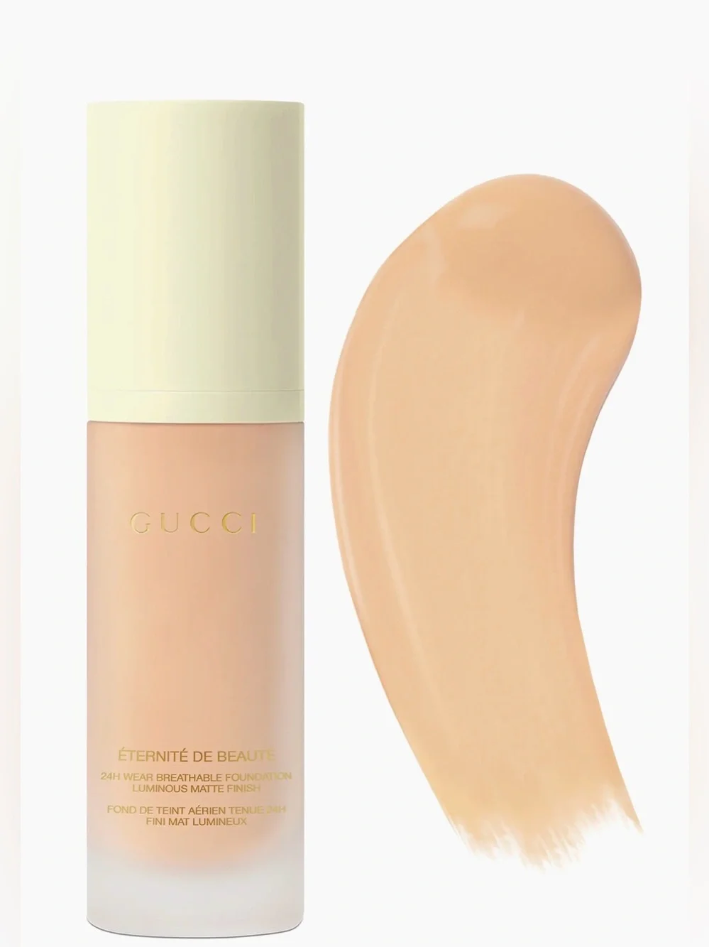 140W Gucci Éternité de Beauté 24-Hour Full Coverage Luminous Matte Foundation